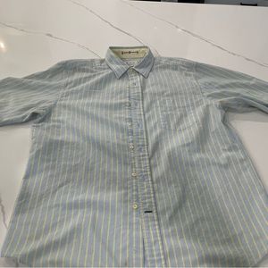 Great Blue and Yellow Nautica Botton Down Shirt